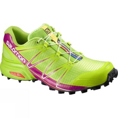 Zapatillas Running Salomon Speedcross Pro Mujer - Verde - Chile YRN837164